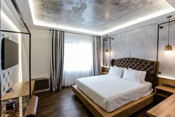Фото номера Двухместный номер с 1 кроватью Отель HOTEL FINIX CASINO г. Kula 10