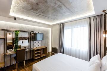 Фото номера Двухместный номер с 1 кроватью Отель HOTEL FINIX CASINO г. Kula 2